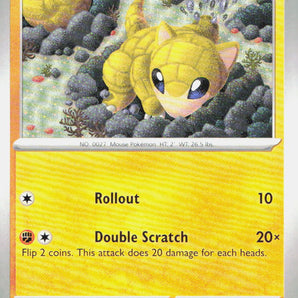 Twilight Masquerade: 097/167 Sandshrew