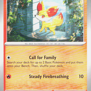 Chaos Rising: 011/086 Fennekin