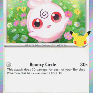 30th Celebration: 120/128 Igglybuff Holo