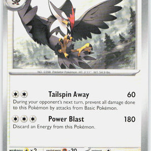 Scarlet & Violet Base Set: 150/198 Staraptor