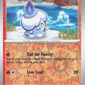 Twilight Masquerade: 036/167 Litwick Reverse Holo