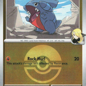 Ascended Heroes: 109/217 Cynthia's Gible (Poke Ball) Reverse Holo
