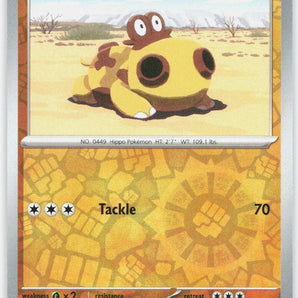 Prismatic Evolutions: 052/131 Hippopotas Reverse Holo