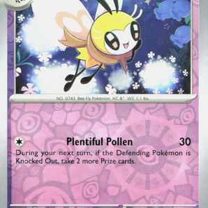 Temporal Forces: 076/162 Ribombee Reverse Holo