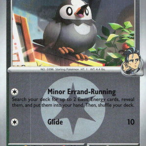 Ascended Heroes: 168/217 Larry's Starly (Energy Symbol Pattern) Reverse Holo