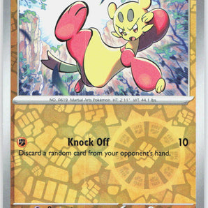 Stellar Crown: 083/142 Mienfoo Reverse Holo