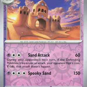 Twilight Masquerade: 092/167 Palossand Reverse Holo