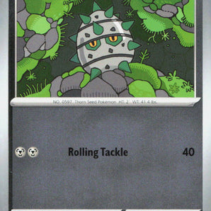 Chaos Rising: 062/086 Ferroseed Reverse Holo