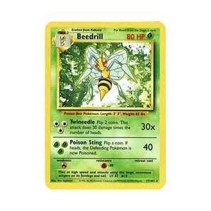 Base Set Unlimited: 017/102 Beedrill