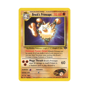 Gym Challenge Unlimited: 035/132 Brock's Primeape