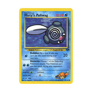 Gym Challenge Unlimited: 089/132 Misty's Poliwag