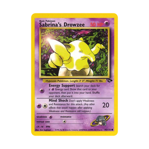 Gym Challenge Unlimited: 095/132 Sabrina's Drowzee