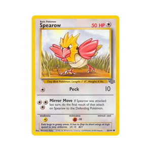 Jungle Unlimited: 62/64 Spearow