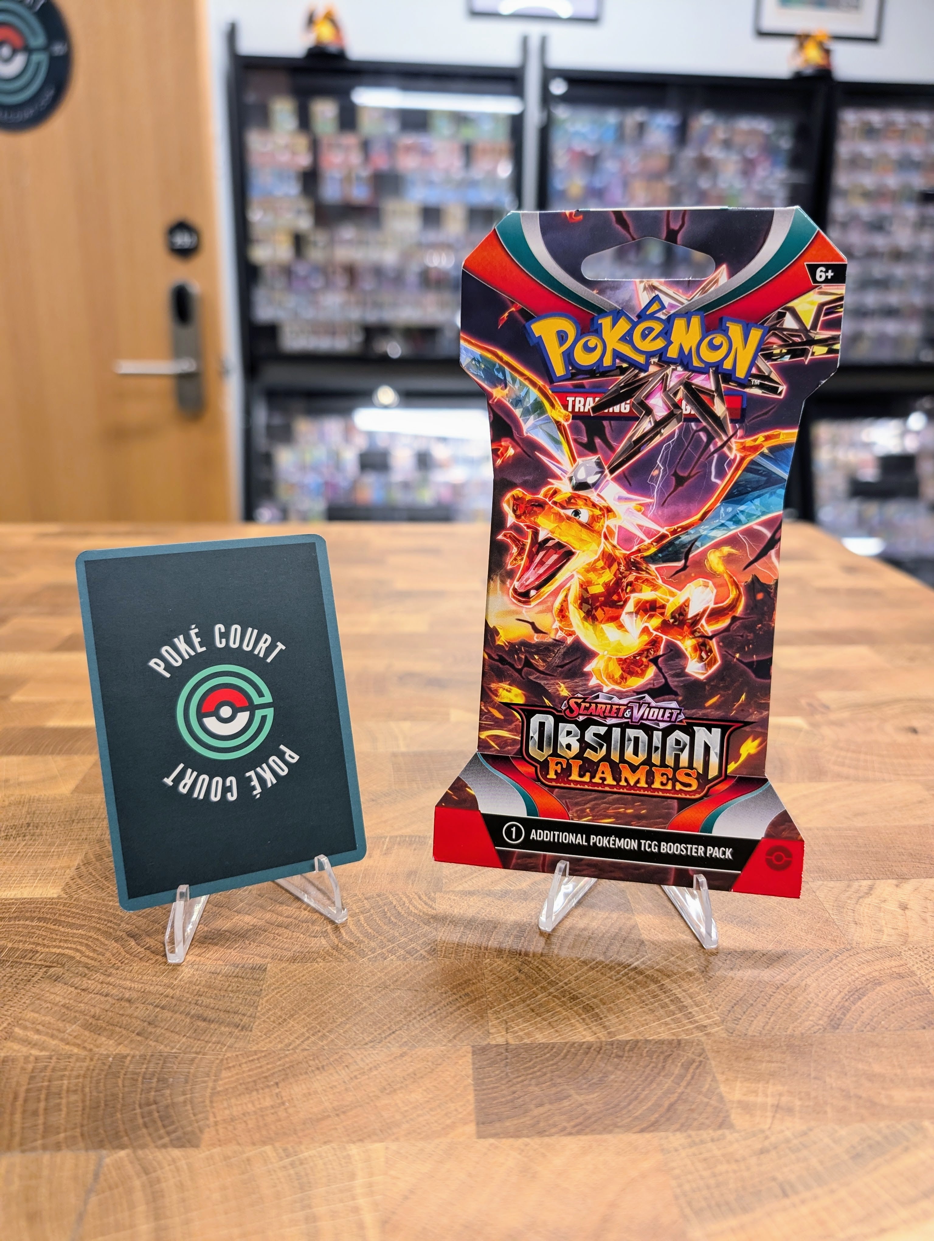 Obsidian Flames: Sleeved Booster Pack The Trainer Court Obsidian Flames: Sleeved Booster Pack The Trainer Court