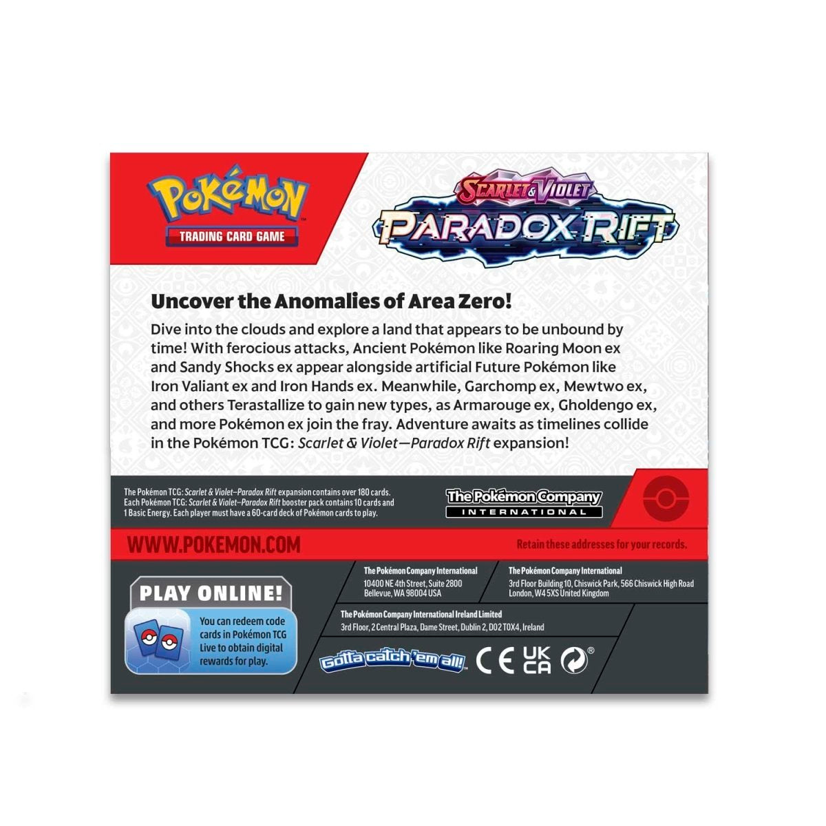 Paradox Rift: Booster Box – The Trainer Court