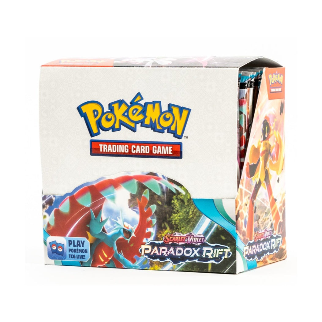 paradox rift booster box chase cards Pokémon Paradox Rift Booster Box main image 1