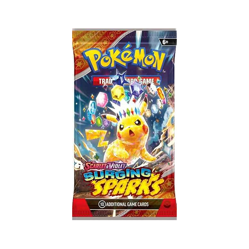 shining sparks booster box Pokmon TCG: Scarlet & Violet-Surging Sparks Booster Bundle (6 Packs)